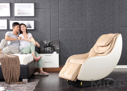 Масажне крісло Xiaomi Momoda Smart Relaxing Massage Chair Leather Beige 